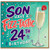 Son 24th Birthday Card, Have a Fizz - Tastic 24th Birthday