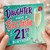 Daughter 21st Birthday Card, Have a Fizz - tastic Birthday Card