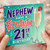 Nephew 21st Birthday Card, Have a Fizz - Tastic 21st Birthday Card