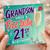 Grandson 21st Birthday Card, Fizz - Tastic Birthday Card
