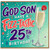 God Son 25th Birthday Card, Have a Fizz - Tastic Birthday Card