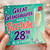 Great Granddaughter 28th Birthday Card, Have a Fizz - Tastic Birthday Card