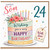Lovely Son 24th Birthday Card, With Love Birthday Card for Son