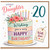 20th Birthday Daughter Card, Lovely Daughter Happy Birthday Card
