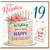 Nephew 19th Birthday Card, Lovely Birthday Card for Nephew