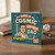 Cosmic Birthday Dad Card - Retro Teal Design with Yellow Three-Wheeler Car, Funny Birthday Card for Dad