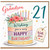 21st Birthday Card for Grandson, Lovely Grandson Happy Birthday Card