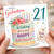21st Birthday Card for Grandson, Lovely Grandson Happy Birthday Card