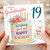 19th Birthday Card for Granddaughter, Lovely Granddaughter Happy Birthday Card