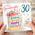 Granddaughter 30th Birthday Card, Lovely Happy Birthday Cake Design