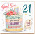 God Son 21st Birthday Card