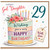 29th Birthday Card for God Daughter, Lovely Birthday Cake Design