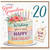 20th Birthday Card for Great Grandson, Lovely Great Grandson Birthday Card