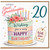 Great Granddaughter 20th Birthday Card, Lovely Happy Birthday Cake Design