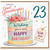 23rd Birthday Card for Great Granddaughter - Lovely Birthday Cake Design