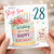 Step Son 28th Birthday Card, Lovely Happy Birthday Card With Love