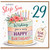 Step Son 29th Birthday Card, Lovely Wishing You a Very Happy Birthday With Love Cake Design