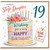Step Daughter 19th Birthday Card, Lovely Happy Birthday Cake Design