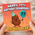 Granddad 77th Birthday Card, You Old Bean Funny Birthday Card