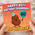 80th Birthday Card for Granddad, You Old Bean Funny Birthday Card
