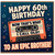 60th Birthday Card for Brother, Retro Cassette Tape Funny Birthday Card