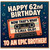 62nd Birthday Card for Brother, Retro Cassette Tape Birthday Card