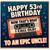 53rd Birthday Card for Uncle, Funny Retro Cassette Tape Birthday Card