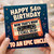 Uncle 54th Birthday Card, Retro Cassette Funny Birthday Card