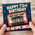 73rd Birthday Card for Uncle, Funny Retro Cassette Birthday Card