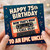 75th Birthday Card for Uncle, Funny Retro Cassette Tape Card