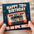 78th Birthday Uncle Card, Funny Retro Cassette Birthday Card for Uncle