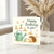 Cute Hedgehog & Mouse Garden Birthday Card - Happy Birthday to You - Woodland Animals with Watering Can and Butterflies