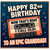 82nd Birthday Card for Grandad, Retro Cassette Tape Granddad Birthday Card