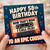 58th Birthday Card for Cousin, Retro Cassette Tape Humour Card