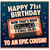 71st Birthday Card for Cousin, Happy 71st Birthday Retro Cassette Music Card