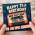 71st Birthday Card for Cousin, Happy 71st Birthday Retro Cassette Music Card