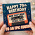 79th Birthday Card for Cousin, Retro Cassette Tape Funny Birthday Card