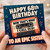 68th Birthday Card for Sister, Retro Cassette Funny Birthday Card