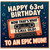 63rd Birthday Card for Mum, Retro Cassette Funny Birthday Card