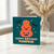 Happy Birthday Pumpkin Card - Cute Stacked Pumpkins with Bats and Stars - Halloween Birthday Pun Design
