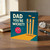Funny Dad Birthday Card - Dad You're Wicket Cricket Pun, Cute Ball and Stumps Design, Humorous Card for Father and Cricket Lovers