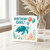 Birthday Girl Card - Cute Sea Turtle and Balloons, Underwater Ocean Animals Kids Birthday Card for Daughter, Niece or Little Friend