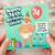 74th Birthday Uncle Card, Funny Humorous Nappy 74th Birthday Card