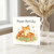 Happy Birthday Cat Card - Cute Ginger Kitten in Gift Box with Butterflies and Wildflowers - Adorable Birthday Card for Cat Lovers, Kids and Adults