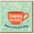 Happy Birthday Have a Tea-ful Day Teacup Pun Card - Cute Funny Birthday Card for Tea Lovers, Mint Floral Design