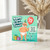 72nd Birthday Cousin Card, Funny Elderly Man in Nappy Birthday Card