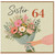 Sister 64th Birthday Card, Floral Bouquet Design