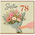 Sister 78th Birthday Card, Floral Bouquet Design
