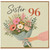 Sister 96th Birthday Card, Floral Bouquet Design