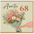 Auntie 68th Birthday Card